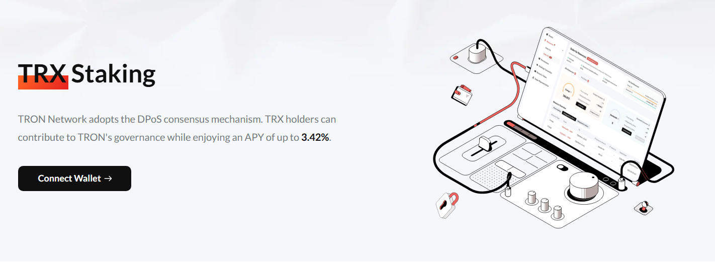 Tron Staking Interface